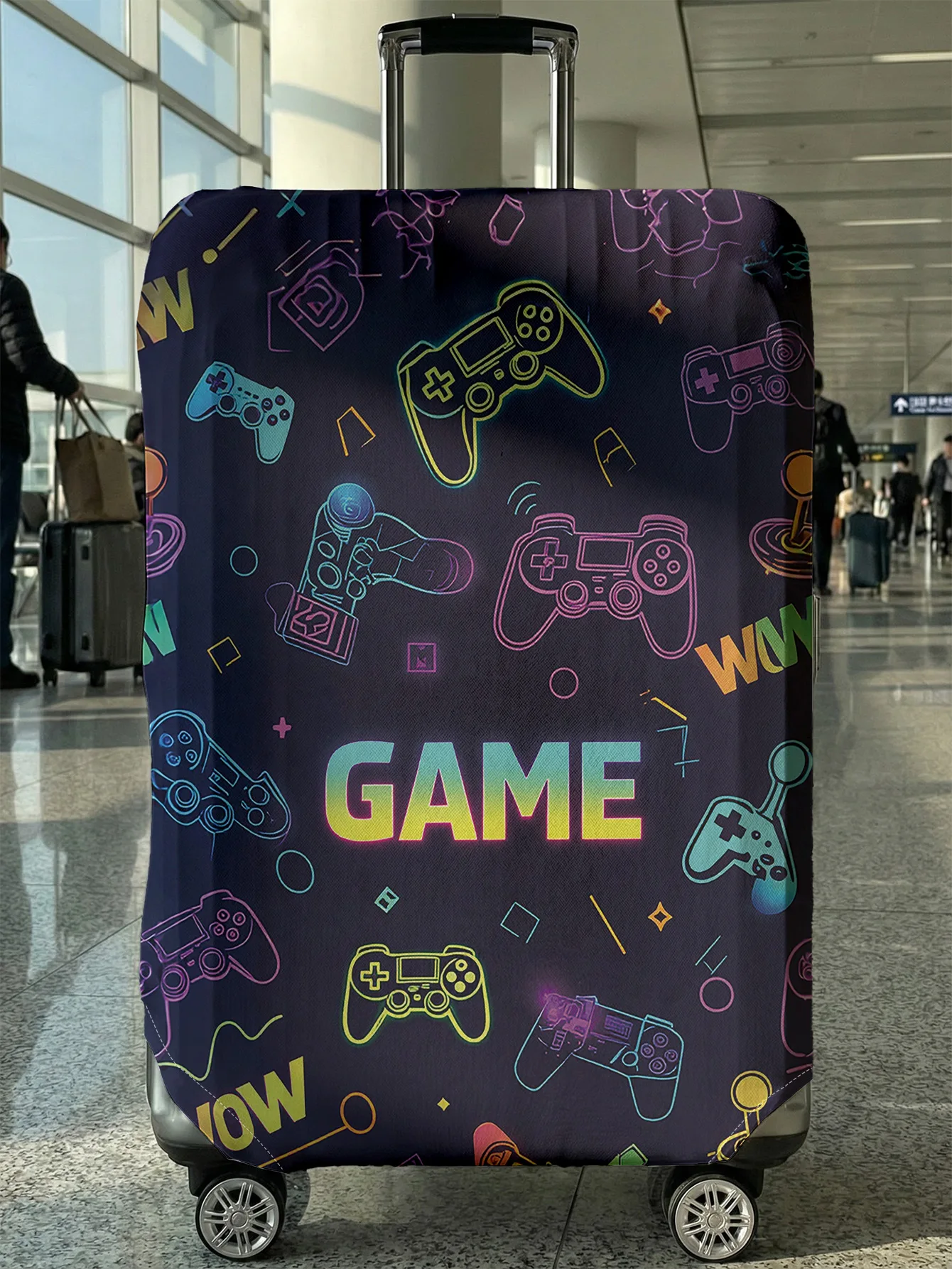 Защитный чехол для игрового контроллера с полной печатью, подходит для чемоданов 18-32 дюймов, чехлы для ручек чемоданов, аксессуары для путешествий.
Защитный чехол для игрового контроллера с полной печатью, подходит для чемоданов 18-32 дюймов, чехлы для ручек чемоданов, аксессуары для путешествий.