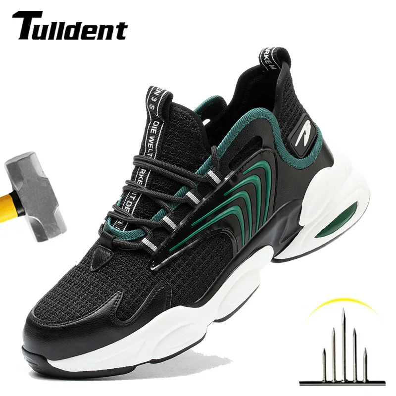 Safety Work Shoes For Men Anti-Smashing Steel Toe Cap Working Boots Indestructible Construction Safety Work Sneakers Men
Safety Work Shoes For Men Anti-Smashing Steel Toe Cap Working Boots Indestructible Construction Safety Work Sneakers Men