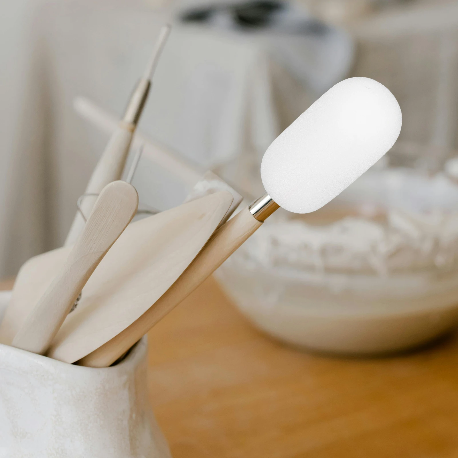 3Pcs Pottery Sponge Heads Telescopic Water Absorbent Stick Detachable for Efficient Cleaning Sponge Rod Water Absorbent Stick
3Pcs Pottery Sponge Heads Telescopic Water Absorbent Stick Detachable for Efficient Cleaning Sponge Rod Water Absorbent Stick