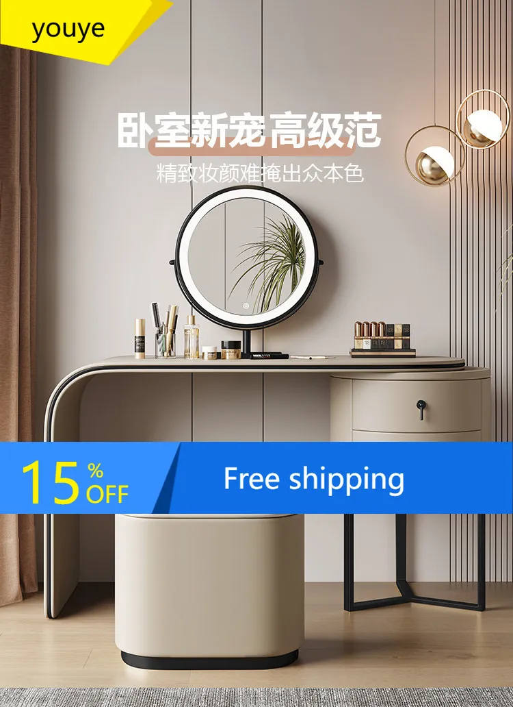 N65 Modern simple retractable dresser solid wood dressing table complete makeup table light luxury dresser designer
N65 Modern simple retractable dresser solid wood dressing table complete makeup table light luxury dresser designer