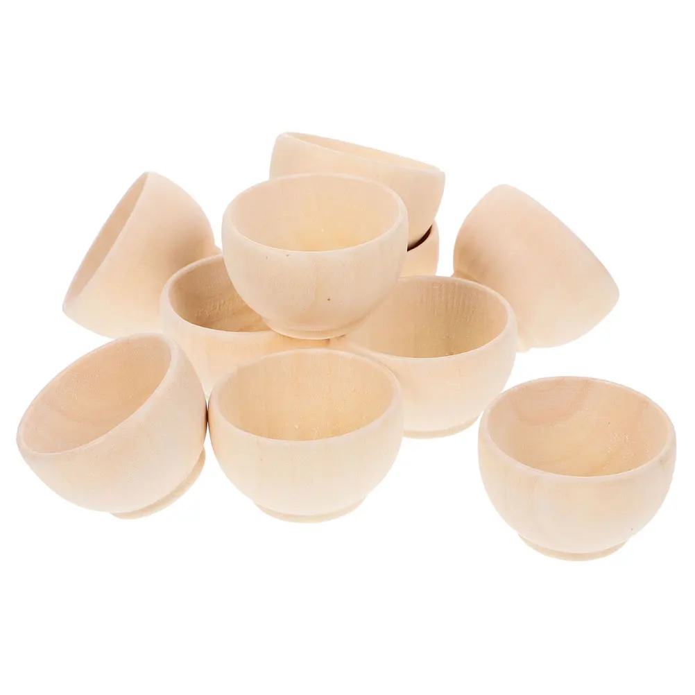 20 Pcs Creative Wooden Bowls Unfinished Blank Small Handmade for Home Decor Projects Parties Weddings Mini Wood Crafts
20 Pcs Creative Wooden Bowls Unfinished Blank Small Handmade for Home Decor Projects Parties Weddings Mini Wood Crafts