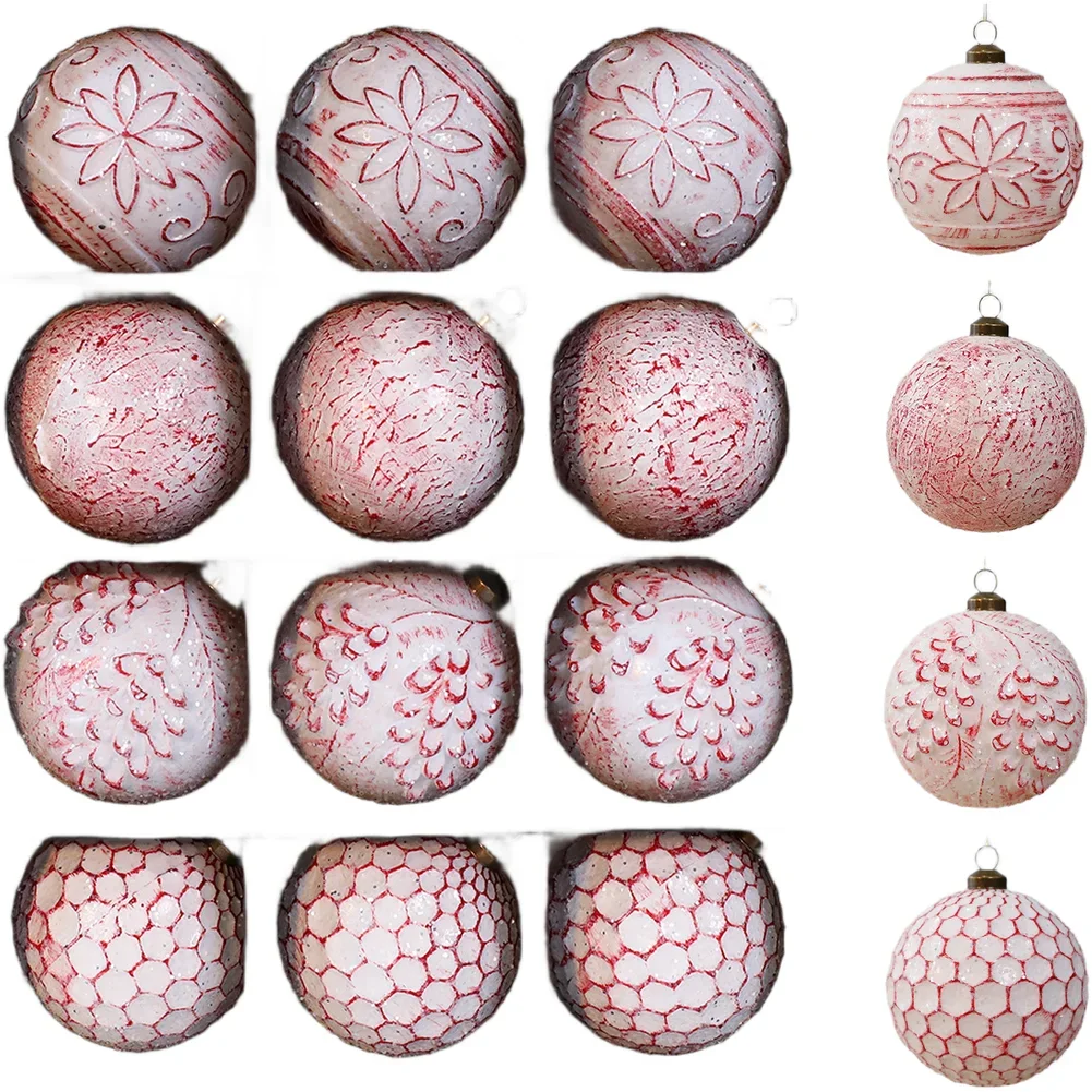 Handcrafted Vintage Style Christmas Ball Ornaments Set of 12 Plastic Balls Designed for Festive Tree and Home Decoration
Handcrafted Vintage Style Christmas Ball Ornaments Set of 12 Plastic Balls Designed for Festive Tree and Home Decoration