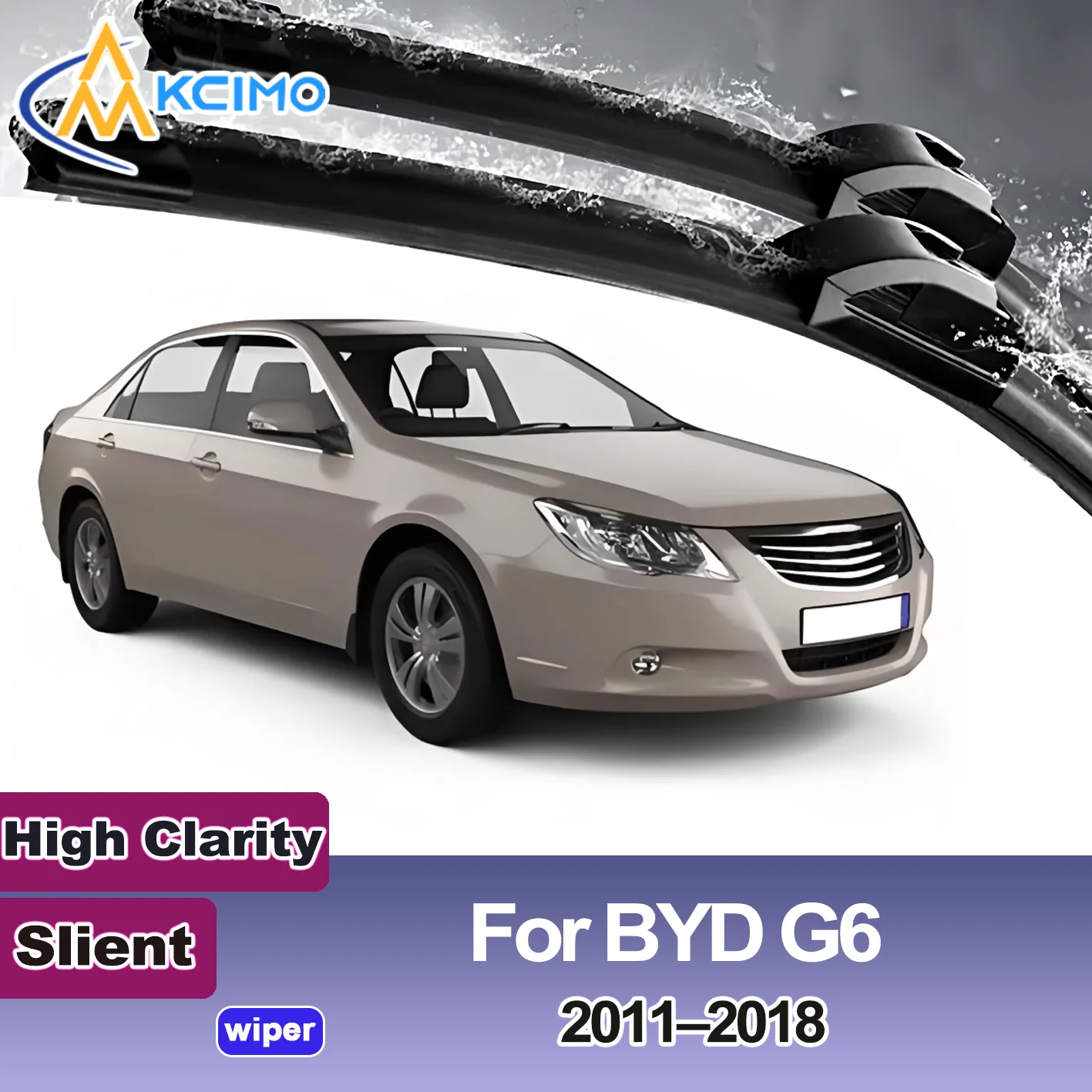KCIMO 2PCS New Front Windshield Wiper Blade for BYD G6 2011-2018 BYD Sirui Front Windshield Accessories 2018 2017 2016 2015 2014
KCIMO 2PCS New Front Windshield Wiper Blade for BYD G6 2011-2018 BYD Sirui Front Windshield Accessories 2018 2017 2016 2015 2014