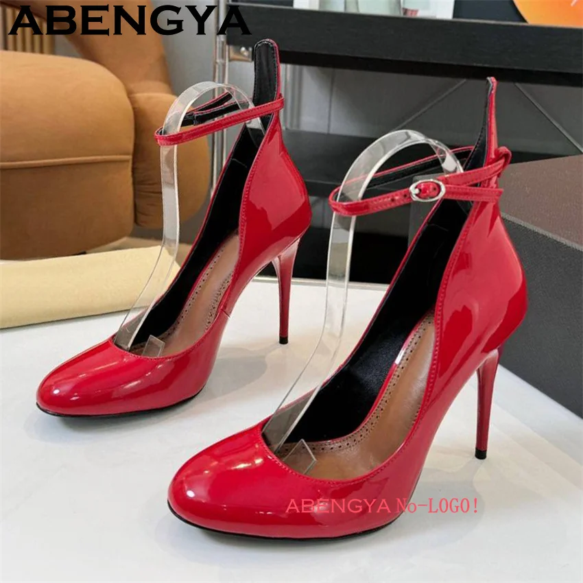 ABENGYA Summer New Round Toe High Heels Shoes Woman Sexy Ankle Buckle Designer Sandals Dress Party Shoes zapatillas de mujer
ABENGYA Summer New Round Toe High Heels Shoes Woman Sexy Ankle Buckle Designer Sandals Dress Party Shoes zapatillas de mujer