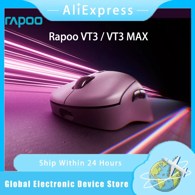 Rapoo VT3/VT3 MAX second-generation dual 8K version of the large-scale wireless/wired dual-mode gaming mouse PixArt 3398 engine
Rapoo VT3/VT3 MAX second-generation dual 8K version of the large-scale wireless/wired dual-mode gaming mouse PixArt 3398 engine