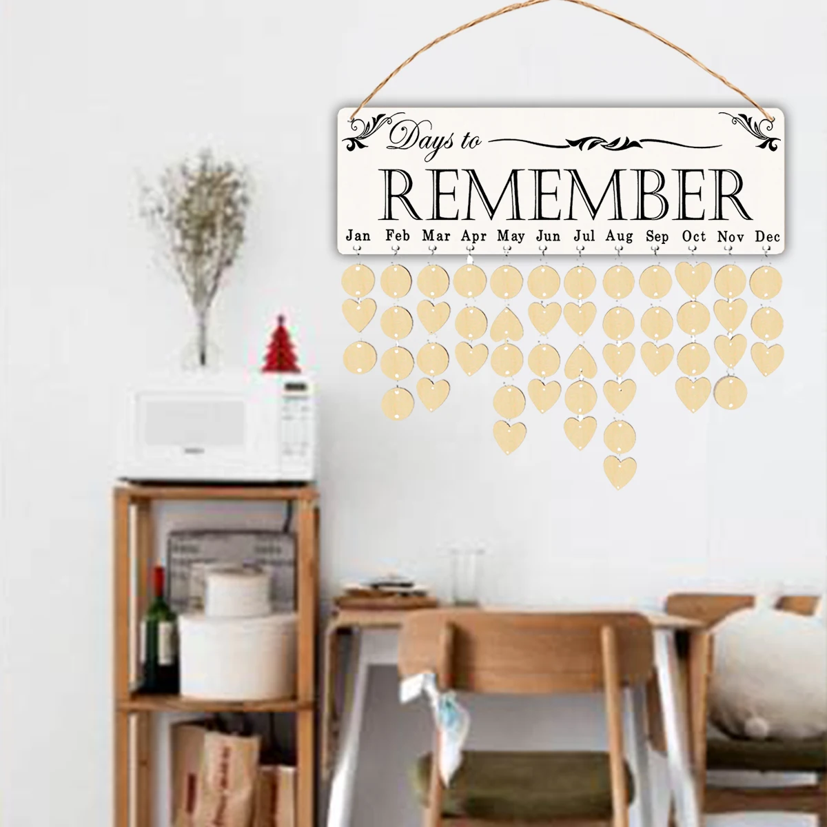 Wooden Birthday Board Family Calendar Decor DIY Wall Hanging Home Gift Idea Birthday Calendar Reminder Personalized
Wooden Birthday Board Family Calendar Decor DIY Wall Hanging Home Gift Idea Birthday Calendar Reminder Personalized