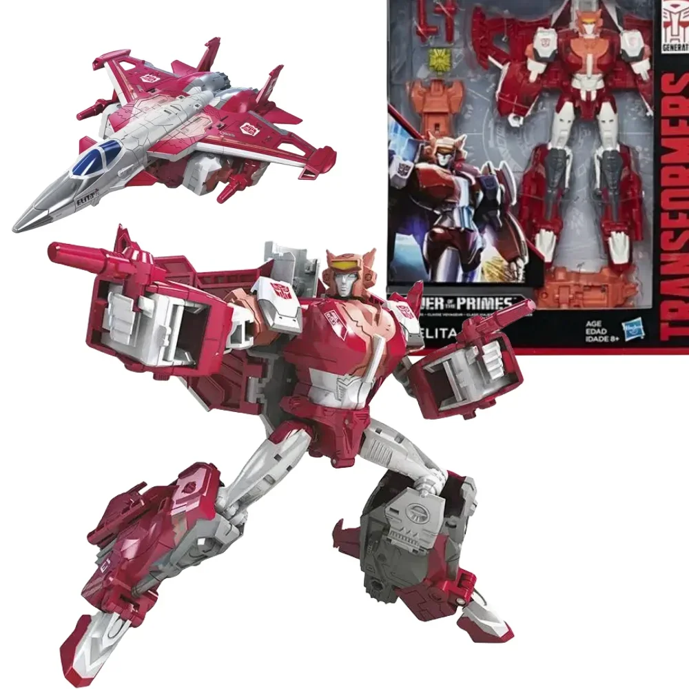 Hasbro Transformers Power of The Primes Elita One Voyager Class 18 см, оригинальная фигурка, детские игрушки, подарок на день рождения, сбор
Hasbro Transformers Power of The Primes Elita One Voyager Class 18 см, оригинальная фигурка, детские игрушки, подарок на день рождения, сбор
