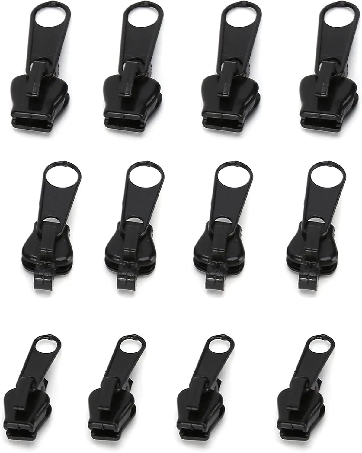 12 Pcs Fix Zip Puller,Zip Slider Repair Instant Kit,Instant Zipper Set,for Sewing Clothes Jacket Backpacks
12 Pcs Fix Zip Puller,Zip Slider Repair Instant Kit,Instant Zipper Set,for Sewing Clothes Jacket Backpacks
