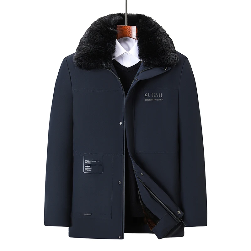 Winter Hooded Business Overcoats Men's Windproof Jackets Winter Parka Men Windbreaker Fleece Jacket Solid Thick Warm Fur Coats
Winter Hooded Business Overcoats Men's Windproof Jackets Winter Parka Men Windbreaker Fleece Jacket Solid Thick Warm Fur Coats