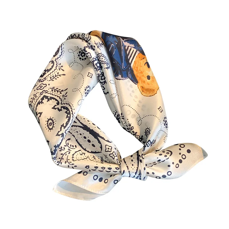 Retro Teddy Bear Satin Silk Scarf for Women Paisley Printed Square Scarf Multi-use Neck Hair Bandana for Commute Casual Outfits
Retro Teddy Bear Satin Silk Scarf for Women Paisley Printed Square Scarf Multi-use Neck Hair Bandana for Commute Casual Outfits
