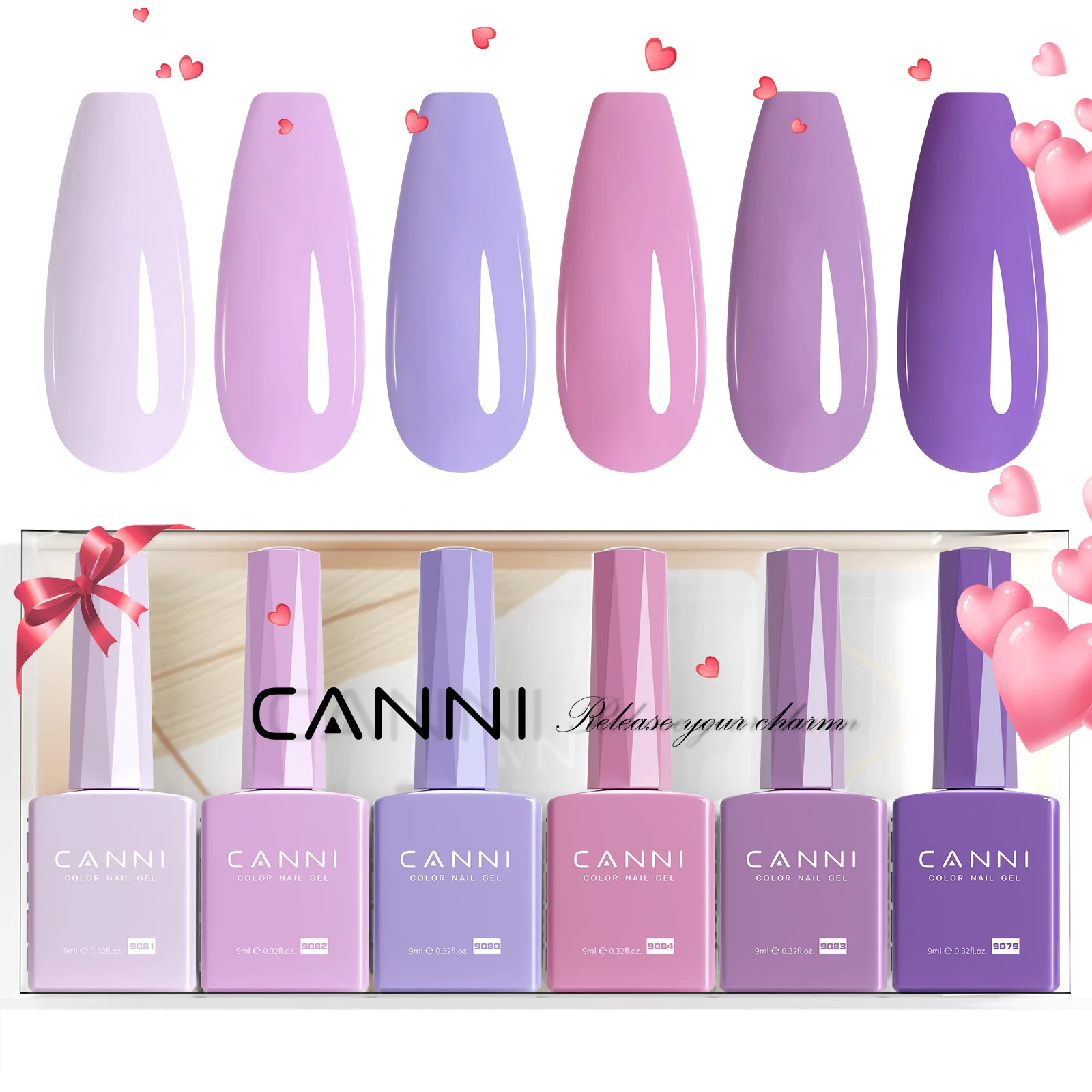 Upgraded HEMA FREE CANNI Nail Gel Polish Kit Light Purple Collection Jelly Pink Natural French Nail Design Soak Off UV LED Nails
Upgraded HEMA FREE CANNI Nail Gel Polish Kit Light Purple Collection Jelly Pink Natural French Nail Design Soak Off UV LED Nails