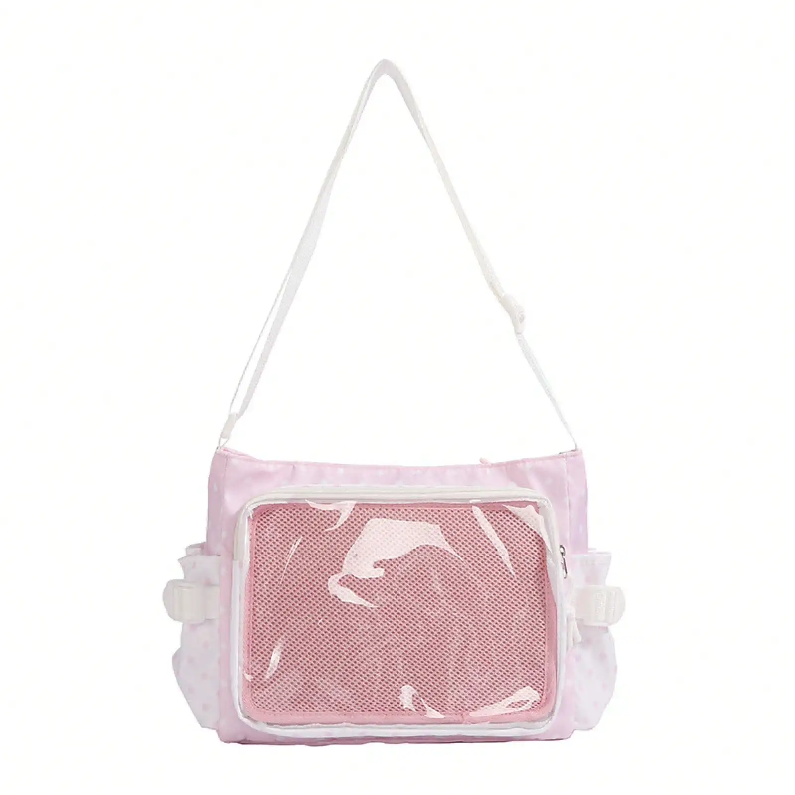 New Japanese-Style Versatile Transparent Shoulder Bag For School, Large-Capacity Casual Bag For Women, Anime-Themed Bag
New Japanese-Style Versatile Transparent Shoulder Bag For School, Large-Capacity Casual Bag For Women, Anime-Themed Bag