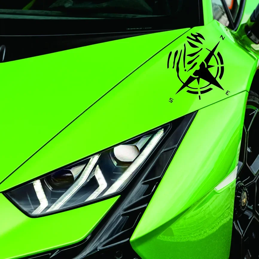 Car Sticker Creative Design Personality Fashion Compass PvcDecoration Accessories Waterproof Cover Scratch Decal,12cm*13cm
Car Sticker Creative Design Personality Fashion Compass PvcDecoration Accessories Waterproof Cover Scratch Decal,12cm*13cm