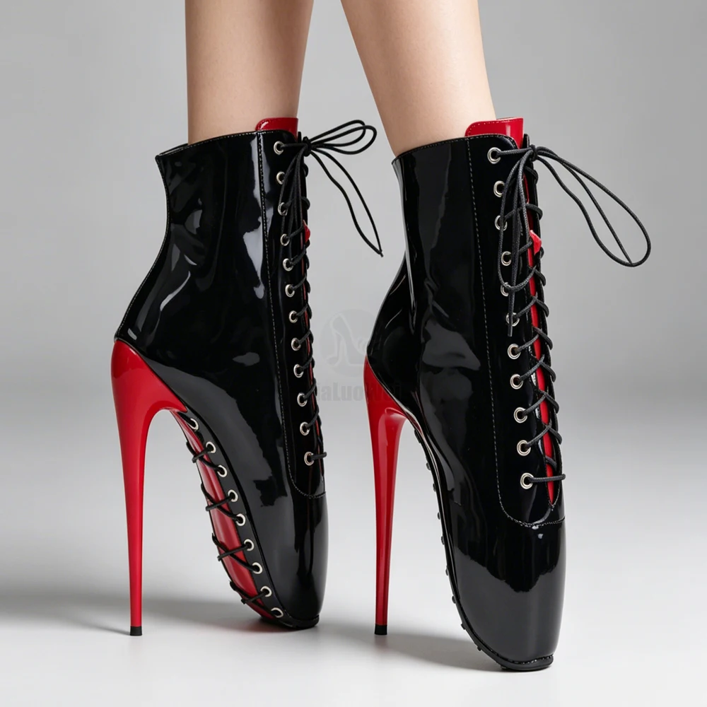 JIALUOWEI 7 Inch Sexy High Heel Fetish Ballet Ankle Boots Size36-46
JIALUOWEI 7 Inch Sexy High Heel Fetish Ballet Ankle Boots Size36-46