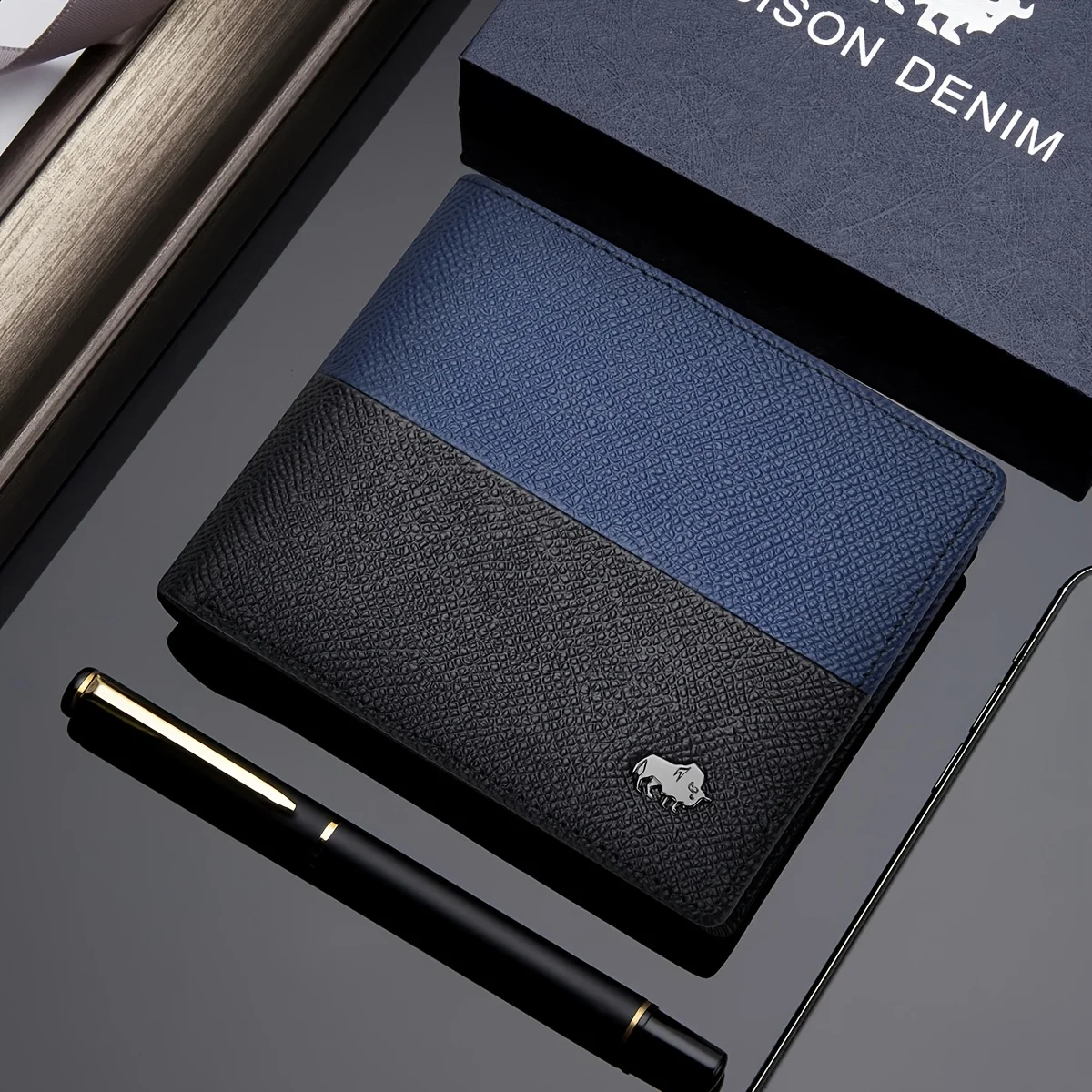 Genuine Leather Trifold Wallet Fashion Design Card Holder Brand Luxury Cowhide Purse Wallet Best Gift for Men
Genuine Leather Trifold Wallet Fashion Design Card Holder Brand Luxury Cowhide Purse Wallet Best Gift for Men