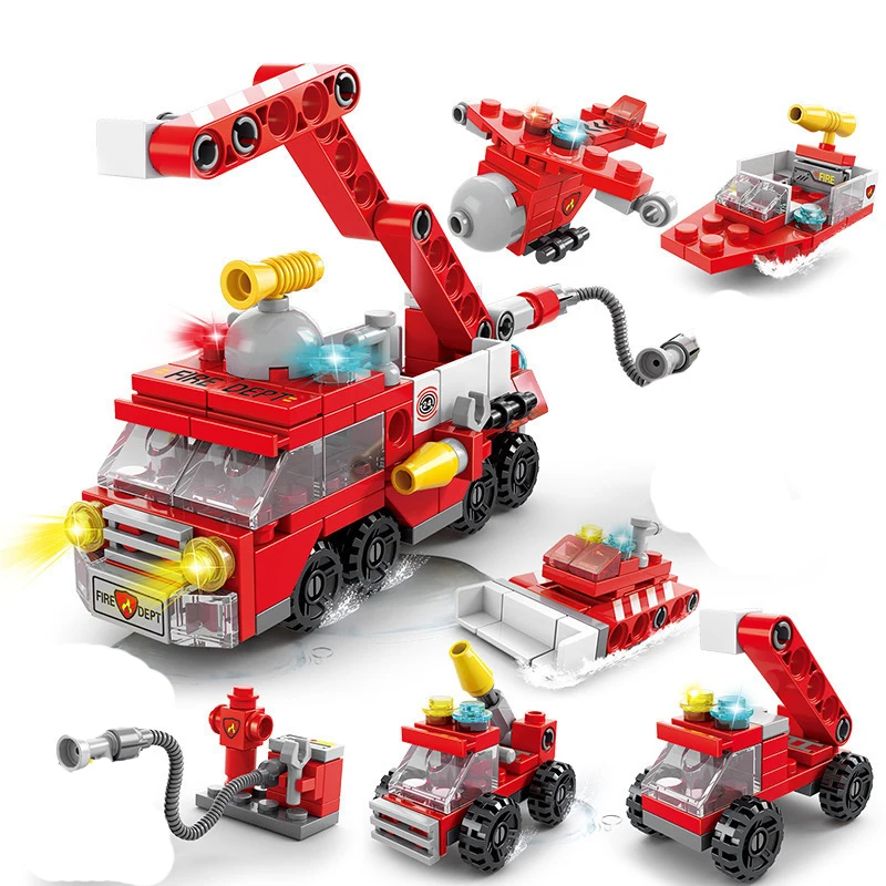 6 IN 1 City Building Blocks Fire Police Construction Army Theme Bricks Educational Toys Gift for Kids Boys Girls
6 IN 1 City Building Blocks Fire Police Construction Army Theme Bricks Educational Toys Gift for Kids Boys Girls