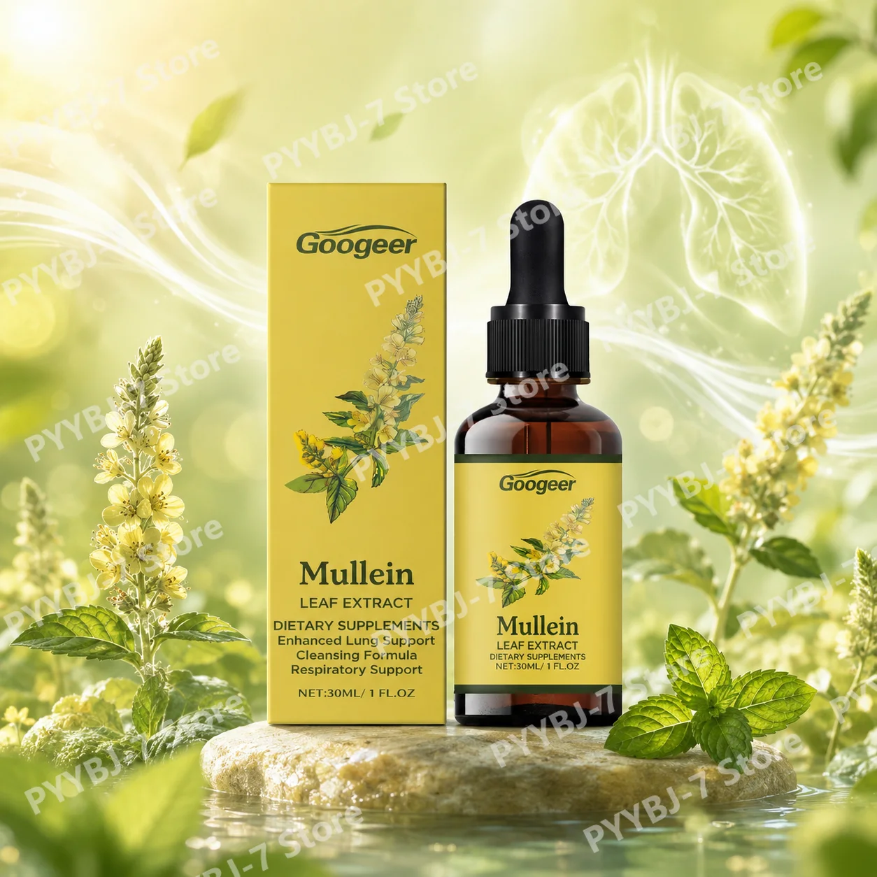 Mullein Leaf Extract Liquid Drops Vitamin B1 Herbal Lung Cleanse Detox Mullein Leaf Extract for Respiratory Lung Health
Mullein Leaf Extract Liquid Drops Vitamin B1 Herbal Lung Cleanse Detox Mullein Leaf Extract for Respiratory Lung Health