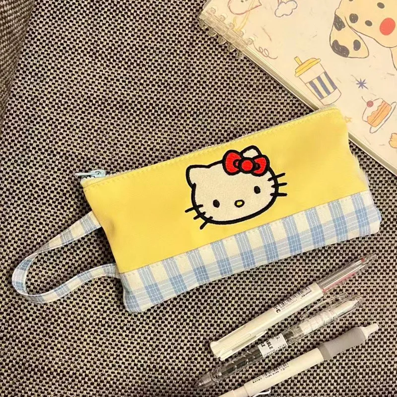 Kawaii Hello Kitty Pencil Case Cute Cartoon Student Supplies Girl Gift Women Accessories Children Toy Doll Storage Bag Wholesale
Kawaii Hello Kitty Pencil Case Cute Cartoon Student Supplies Girl Gift Women Accessories Children Toy Doll Storage Bag Wholesale