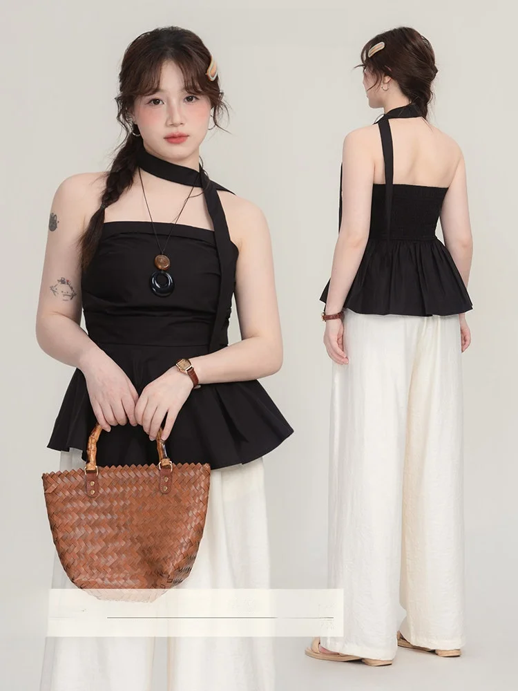 Новинка! Женский летний укороченный топ больших размеров с эффектом похудения, плиссированный, в корейском стиле, из хлопковой смеси, для ношения под одеждой.
Новинка! Женский летний укороченный топ больших размеров с эффектом похудения, плиссированный, в корейском стиле, из хлопковой смеси, для ношения под одеждой.