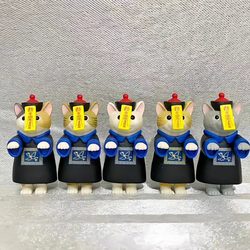 New Funny Cute Mysterious Zombie Cat Qing Dynasty Palace White Cat Q Version Blind Boxes Figure Desktop Decor Toys Surprise Gift
New Funny Cute Mysterious Zombie Cat Qing Dynasty Palace White Cat Q Version Blind Boxes Figure Desktop Decor Toys Surprise Gift