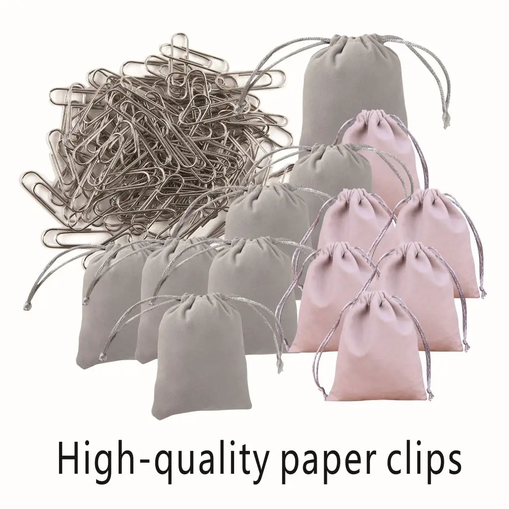 Metal Paper Clip Stainless Steel File Folder Binder for Data Storage Stationery Supplies Bookmark Mark Office School Supplies
Metal Paper Clip Stainless Steel File Folder Binder for Data Storage Stationery Supplies Bookmark Mark Office School Supplies