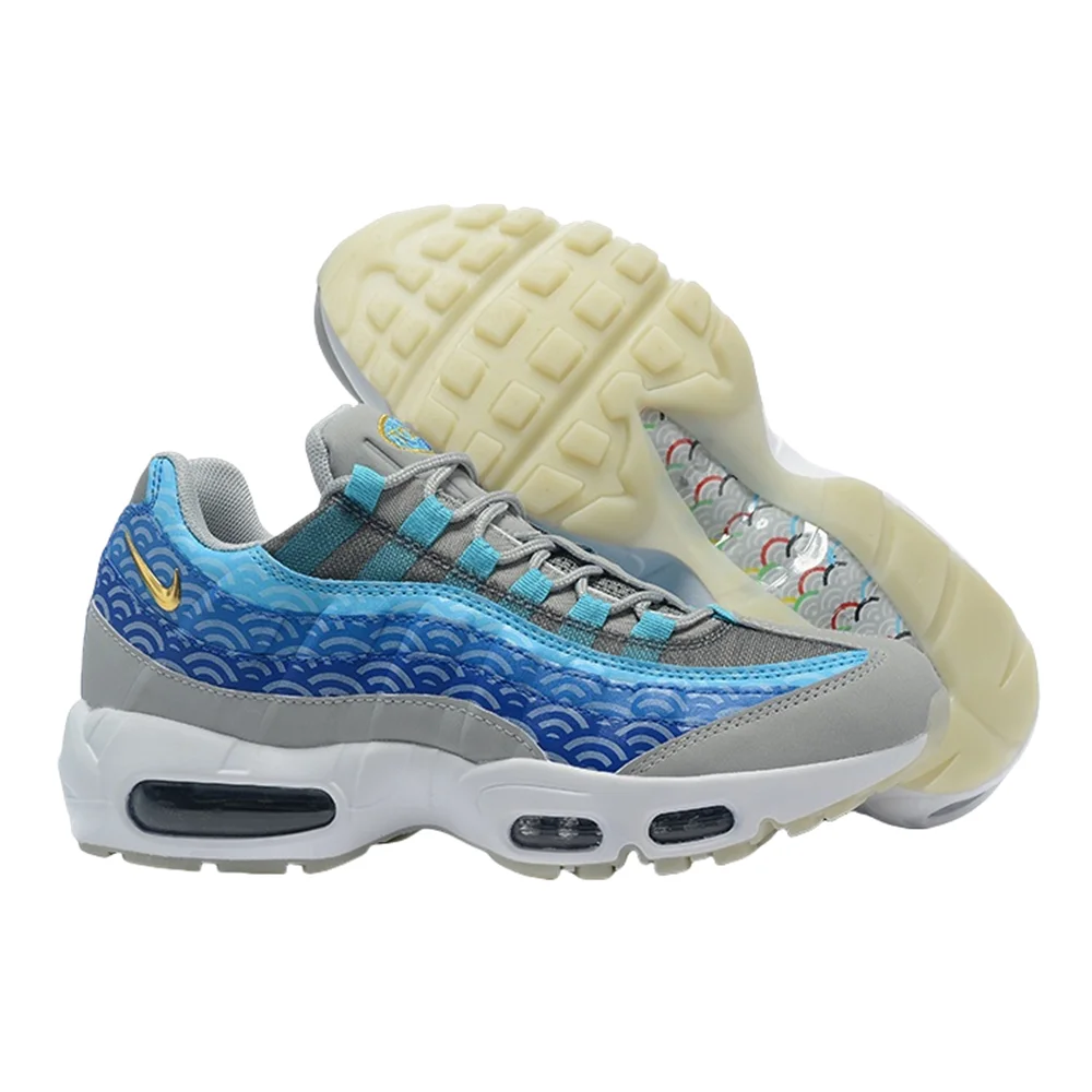 Nike Air Max 95 Мужские модные ретро универсальные противоскользящие износостойкие дышащие кроссовки с воздушной подушкой синие CW7992-001
Nike Air Max 95 Мужские модные ретро универсальные противоскользящие износостойкие дышащие кроссовки с воздушной подушкой синие CW7992-001