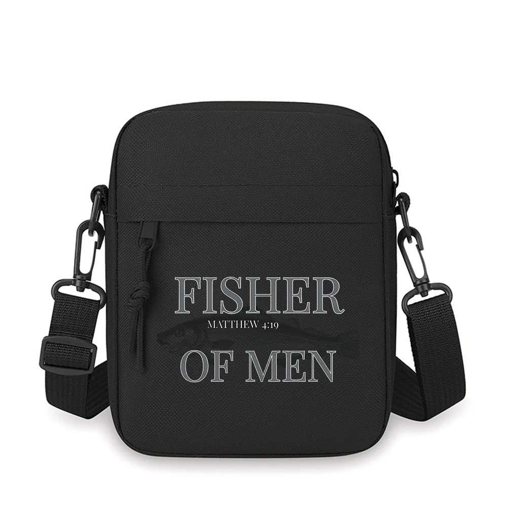 Fisher men text fish vintage black Men Crossbody Bag Single Shoulder Women Cartoon Anime Film Printing Design Unisex
Fisher men text fish vintage black Men Crossbody Bag Single Shoulder Women Cartoon Anime Film Printing Design Unisex