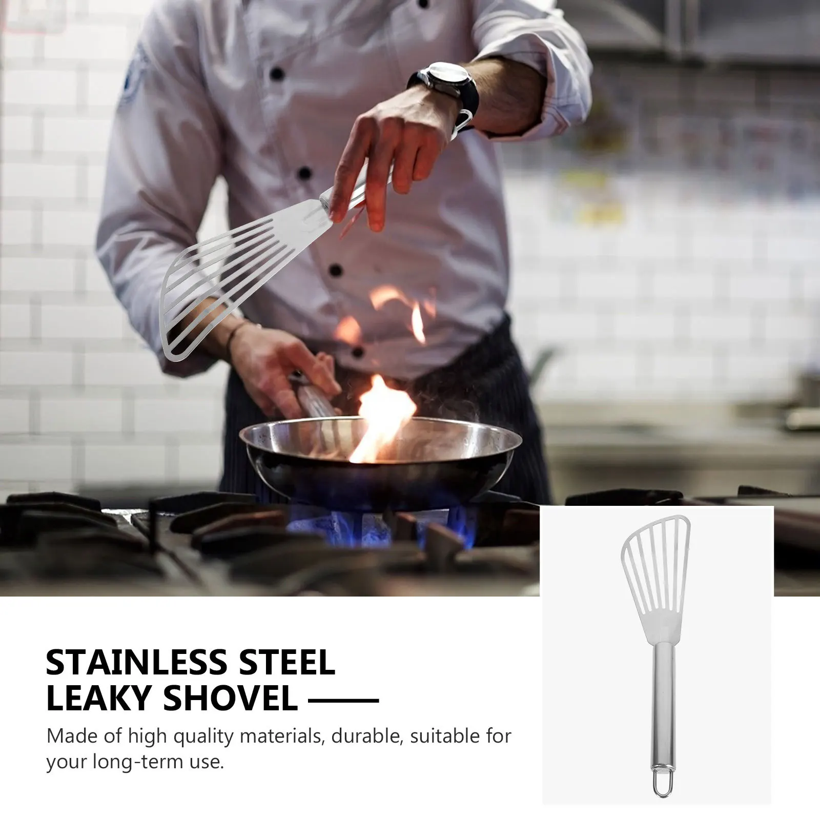 3Pcs Multifunctional Spatulas Stainless Steel Design for Cooking Baking Grilling Barbecue Stainless Steel Spatula
3Pcs Multifunctional Spatulas Stainless Steel Design for Cooking Baking Grilling Barbecue Stainless Steel Spatula