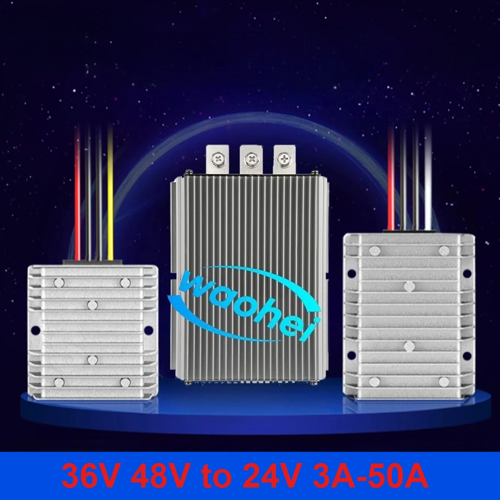 Buck 36V 48V to 24V 3A 5A 10A 15A 20A 30A 40A 50A DC DC Converter Step Down Voltage Regulator Transformer for Car Module CE ROHS
Buck 36V 48V to 24V 3A 5A 10A 15A 20A 30A 40A 50A DC DC Converter Step Down Voltage Regulator Transformer for Car Module CE ROHS