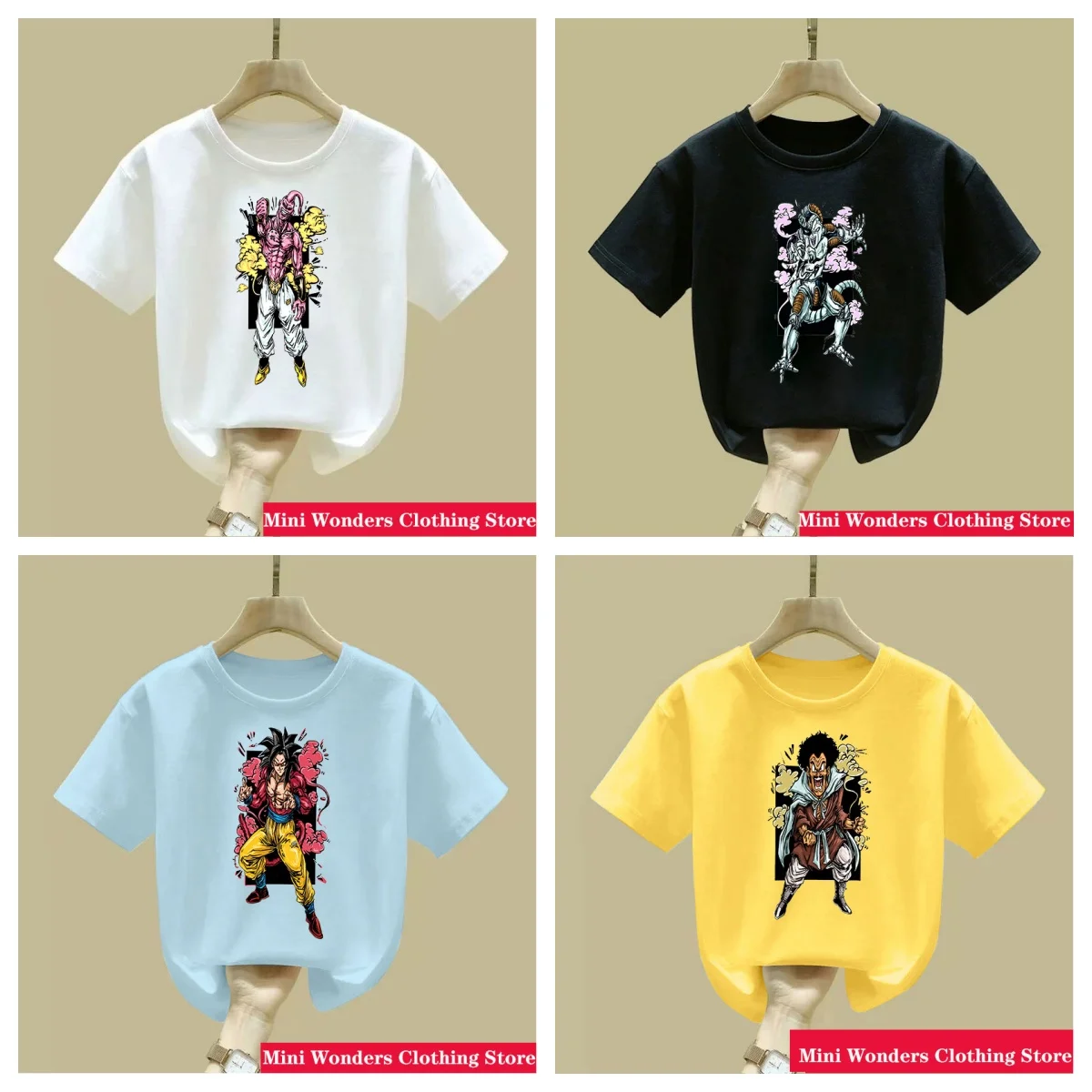 2025 Summer Kids Goku Anime Harajuku Fashion Tee Boys Girls Casual Tshirt Dragon Ball Inspired Clothing Round Neck 3-14 Years
2025 Summer Kids Goku Anime Harajuku Fashion Tee Boys Girls Casual Tshirt Dragon Ball Inspired Clothing Round Neck 3-14 Years