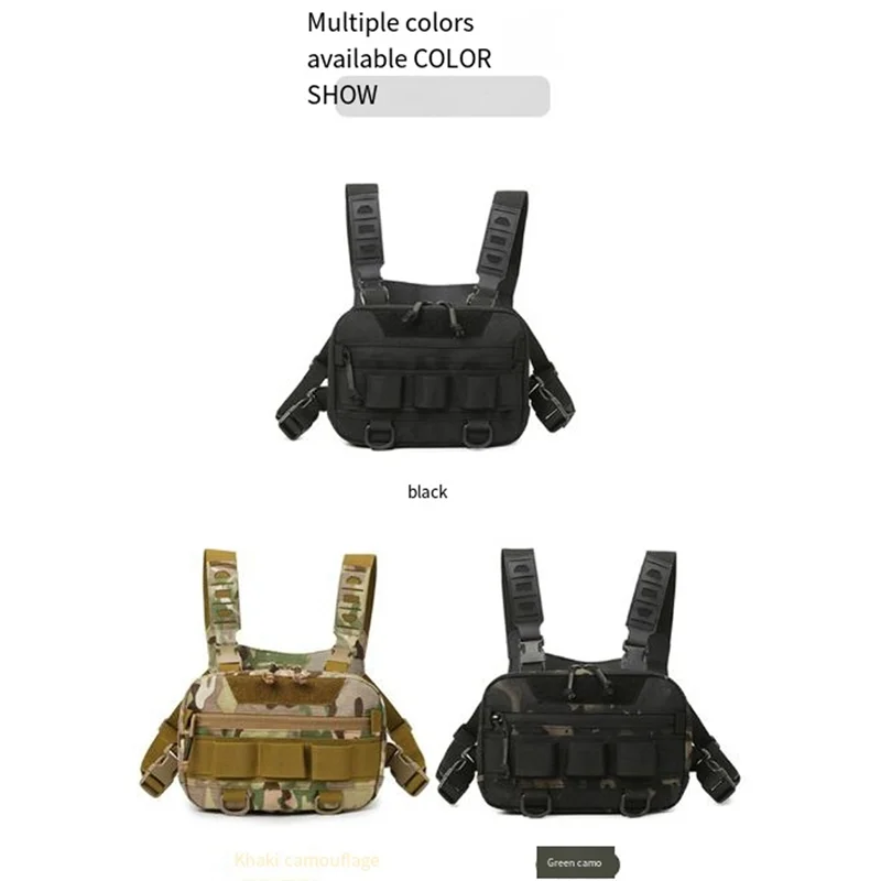 AS98-Fishing Chest Bag Men's Training Bag Mountaineering Camping Backpack Outdoor Travel Vest Backpack
AS98-Fishing Chest Bag Men's Training Bag Mountaineering Camping Backpack Outdoor Travel Vest Backpack