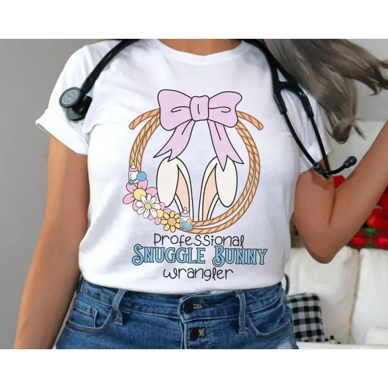 Mother Baby Nurse Easter Shirt Snuggle Bunny Nicu T Spring Labor And Delivery Pediatric Nursing Tee
Mother Baby Nurse Easter Shirt Snuggle Bunny Nicu T Spring Labor And Delivery Pediatric Nursing Tee