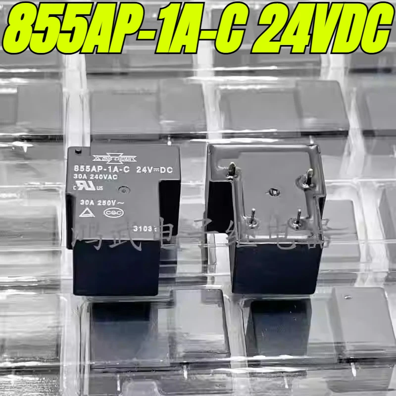 (Brand New Original)1pcs/lot 100% original genuine relay:855AP-1A-C 24VDC 30A 4pins
(Brand New Original)1pcs/lot 100% original genuine relay:855AP-1A-C 24VDC 30A 4pins