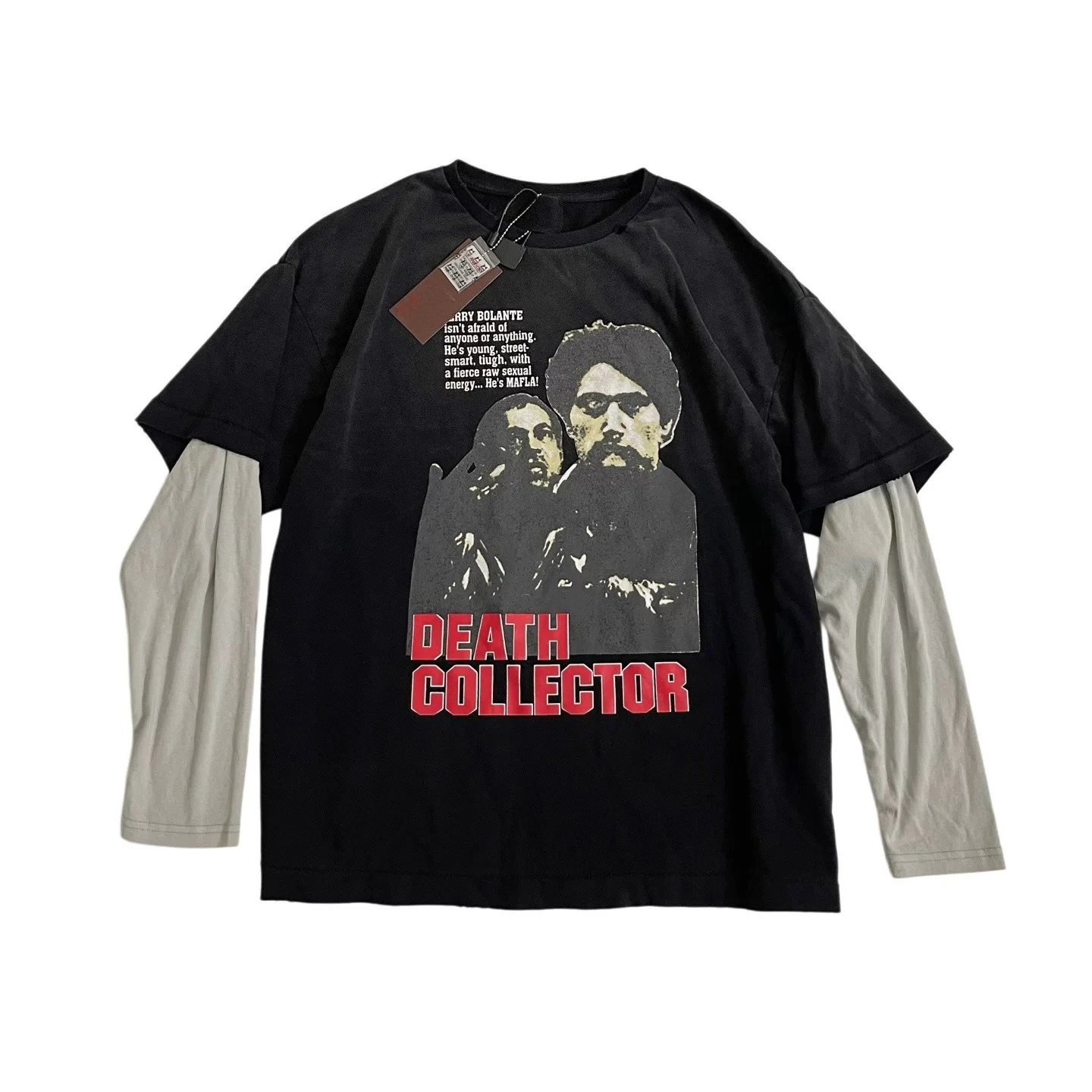 Yao Fashion PH Death Collector Tee Tops Luxury StreetWear Retro Vintage Oversize Sport Outdoor Cotton Long T Shirt for Men
Yao Fashion PH Death Collector Tee Tops Luxury StreetWear Retro Vintage Oversize Sport Outdoor Cotton Long T Shirt for Men