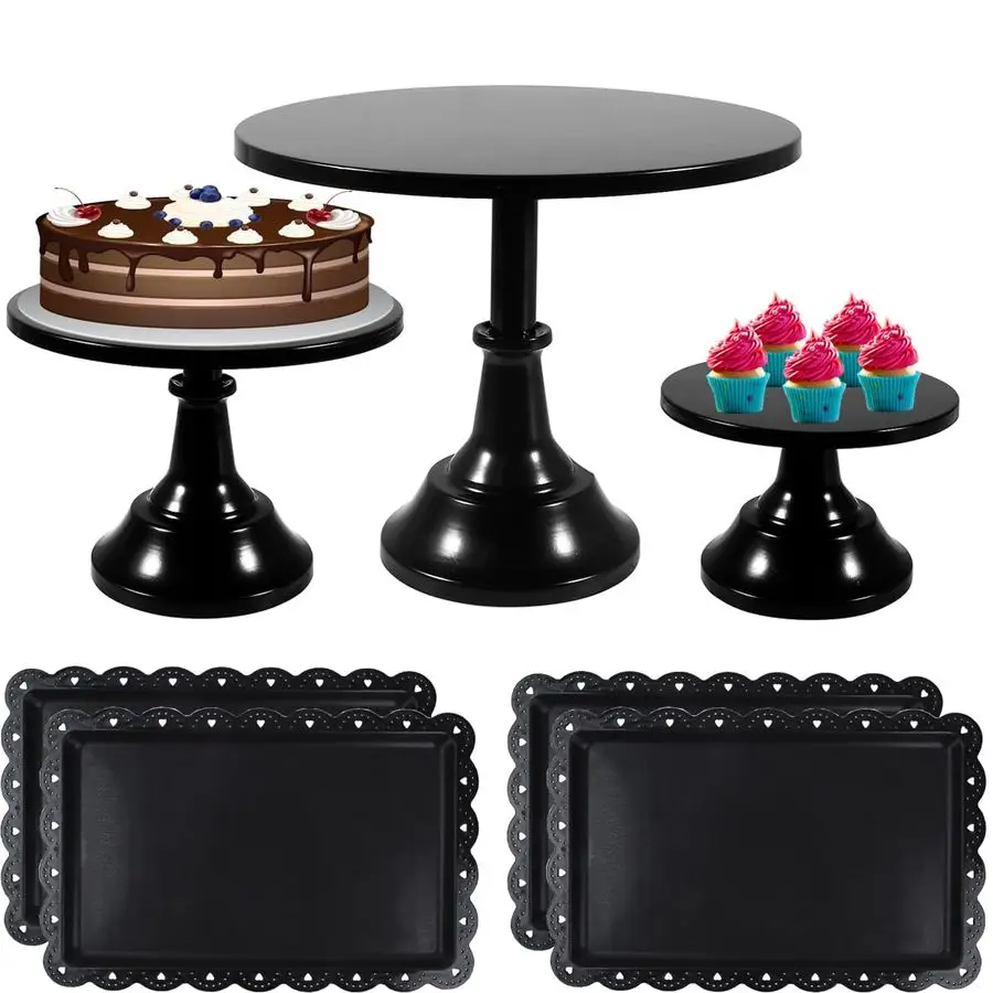 Stand,7Pcs Round Metal Cake Display Stand 8 10 12Inch Dessert Table Decorations Set Cupcake Holder Party Serving Plate for Baby
Stand,7Pcs Round Metal Cake Display Stand 8 10 12Inch Dessert Table Decorations Set Cupcake Holder Party Serving Plate for Baby