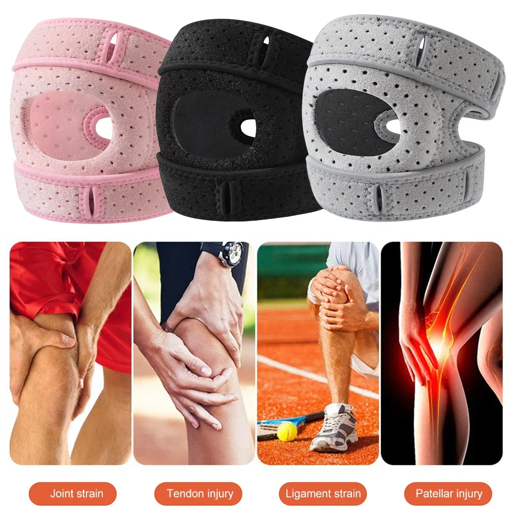 Patella Knee Support Adjustable Knee Compression Sleeve Patella Tendon Knee Strap for Arthritis Joint Ligament Injury
Patella Knee Support Adjustable Knee Compression Sleeve Patella Tendon Knee Strap for Arthritis Joint Ligament Injury
