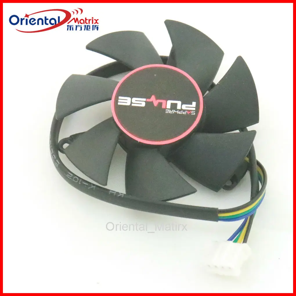 FS1250-S2053A 47mm DC12V 0.19A 4Pin For SAPPHIRE RX6400 4GB PULSE Graphics Card Cooling Fan
FS1250-S2053A 47mm DC12V 0.19A 4Pin For SAPPHIRE RX6400 4GB PULSE Graphics Card Cooling Fan