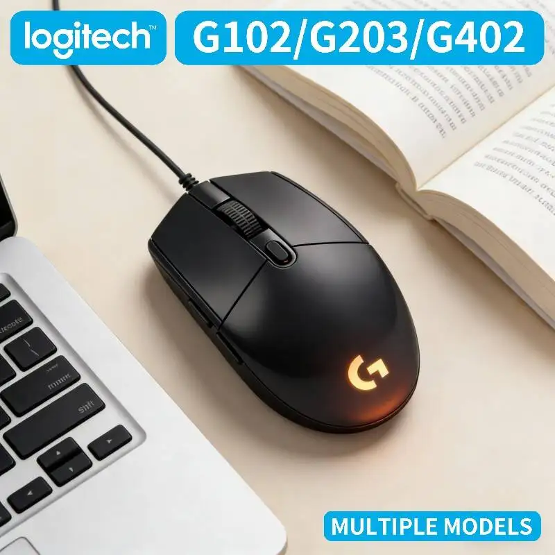 G102 G203 G402 Logitech Wired Gaming Mouse RGB Spectrum Lighting High Performance for All Kinds of PC Games
G102 G203 G402 Logitech Wired Gaming Mouse RGB Spectrum Lighting High Performance for All Kinds of PC Games