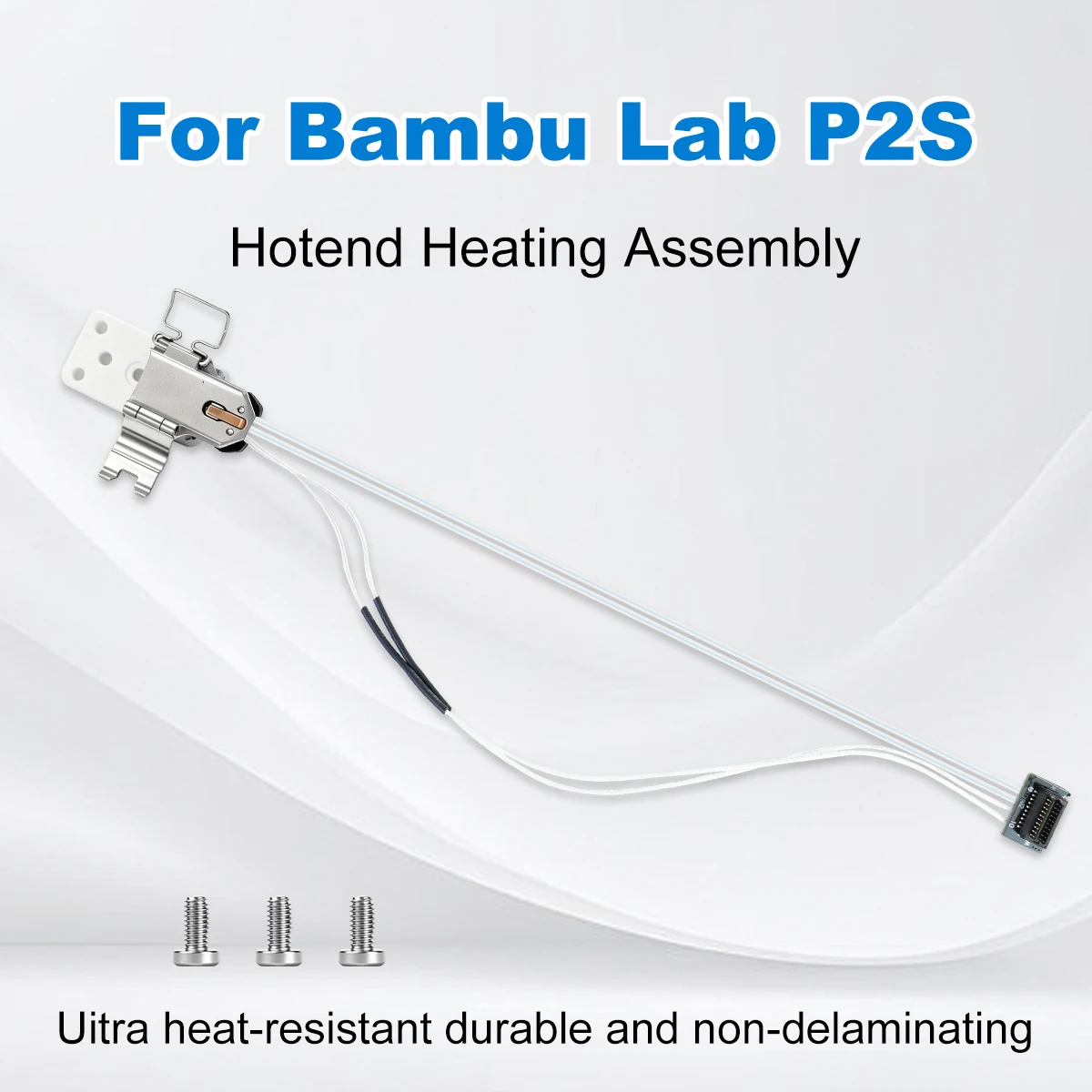 Bambulab P2s Hotend Assembly Ceramic Heating Component with Heater Cartridge Thermistor P2S Upgrade Extruder p2s Accessories
Bambulab P2s Hotend Assembly Ceramic Heating Component with Heater Cartridge Thermistor P2S Upgrade Extruder p2s Accessories