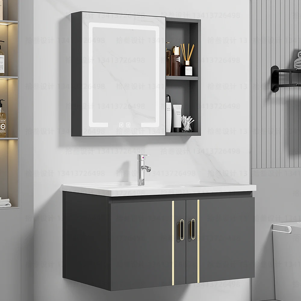 ¥#Modern Design Bathroom Cabinet Combination Waterproof Vanity Ceramic Basin Water Resistant Wall-Mounted Eco-Friendly
¥#Modern Design Bathroom Cabinet Combination Waterproof Vanity Ceramic Basin Water Resistant Wall-Mounted Eco-Friendly