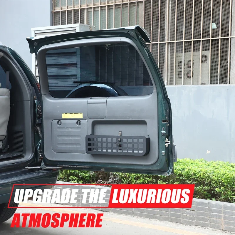 For Toyota Prado J120 2003-2009 car tailgate mesh storage baffle rear tailgate hanging storage basket aluminum alloy 1pcs
For Toyota Prado J120 2003-2009 car tailgate mesh storage baffle rear tailgate hanging storage basket aluminum alloy 1pcs