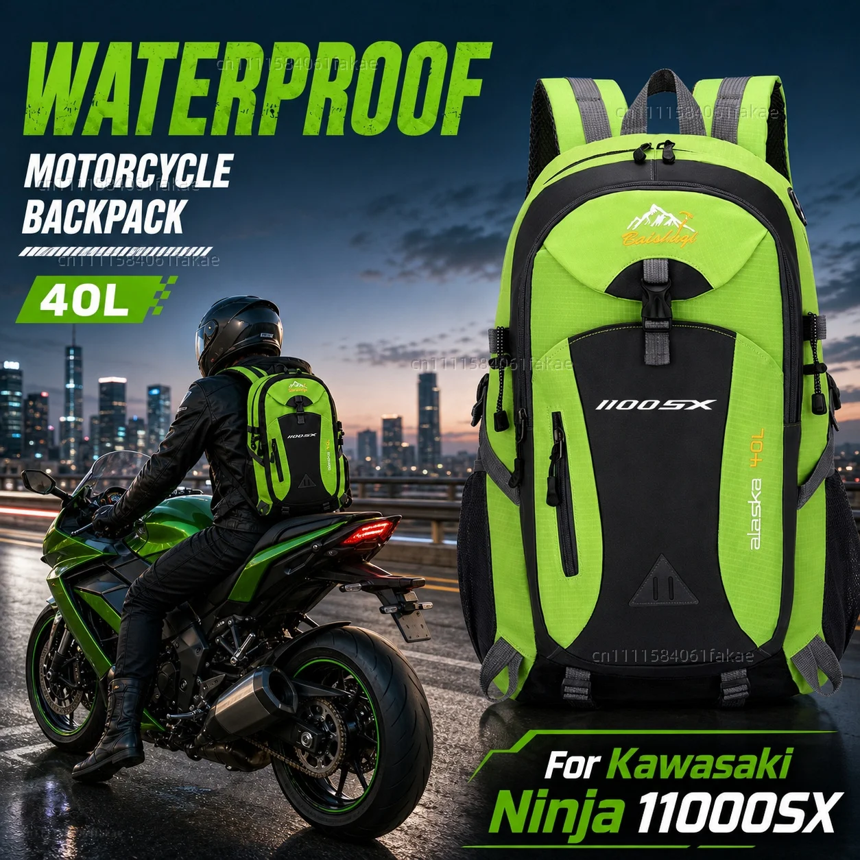 For Kawasaki Ninja 11000SX 1000sx 1100 1000 sx Ninja1100sx Motorcycle Backpack 40L Waterproof Travel Backpack Outdoor Hiking
For Kawasaki Ninja 11000SX 1000sx 1100 1000 sx Ninja1100sx Motorcycle Backpack 40L Waterproof Travel Backpack Outdoor Hiking