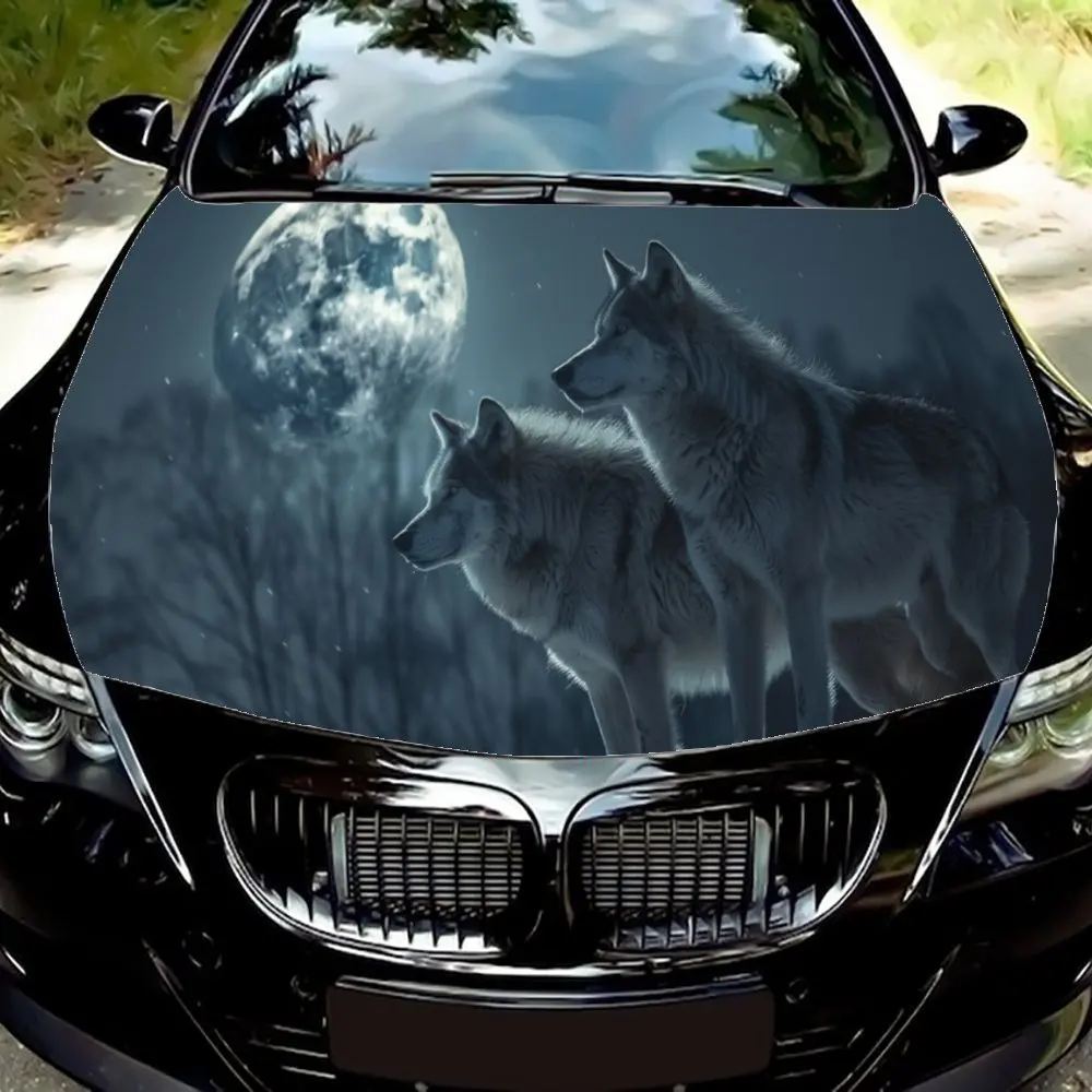 Wolf Waiting for Dawn Under Moonlit Sky Car Hood Wrap Color Vinyl Sticker Truck Graphic Bonnet Auto Accessories Decor Decal Gift
Wolf Waiting for Dawn Under Moonlit Sky Car Hood Wrap Color Vinyl Sticker Truck Graphic Bonnet Auto Accessories Decor Decal Gift