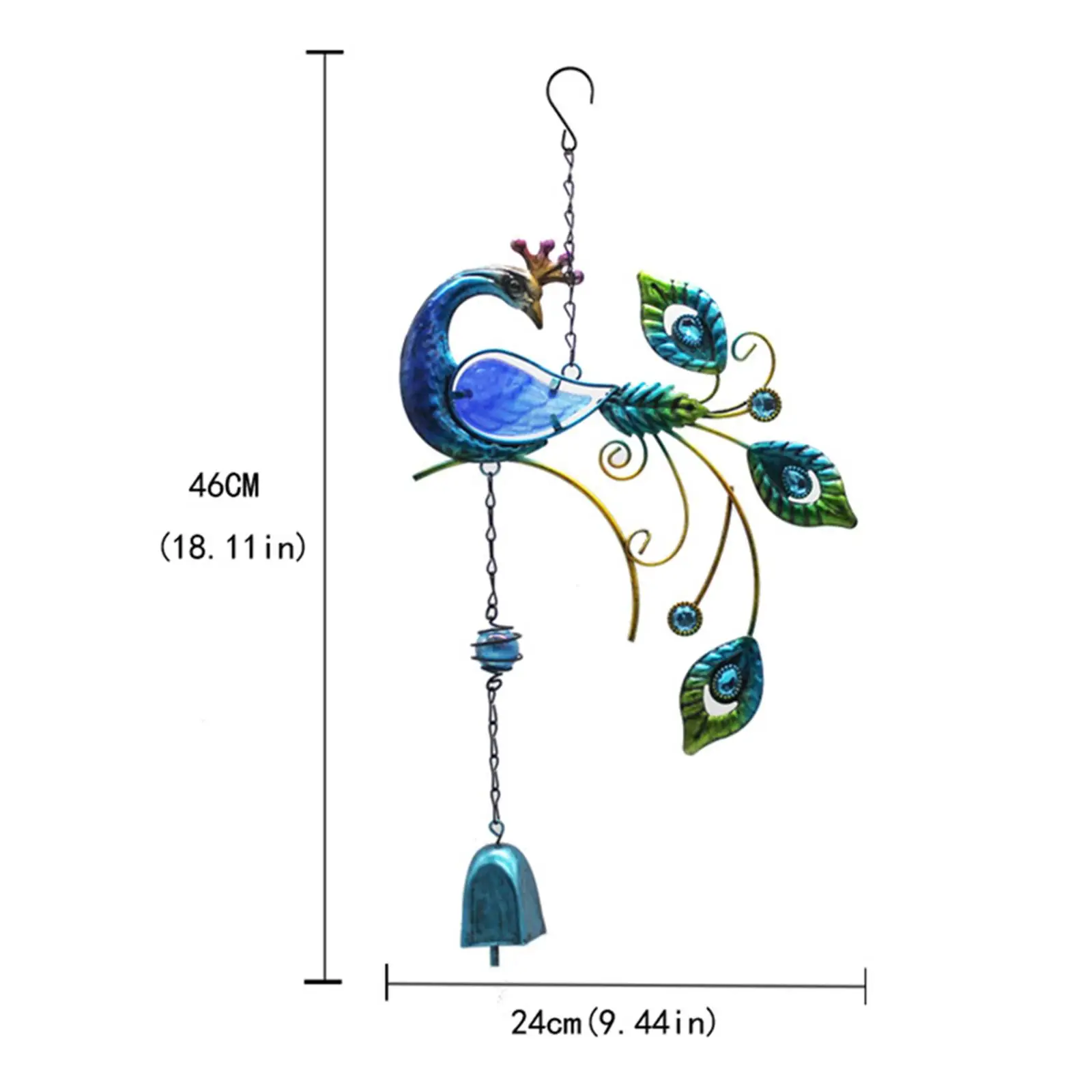 Mini Fun Chime Hanging Pendant Decor Wind Chime Metal garden and
Mini Fun Chime Hanging Pendant Decor Wind Chime Metal garden and