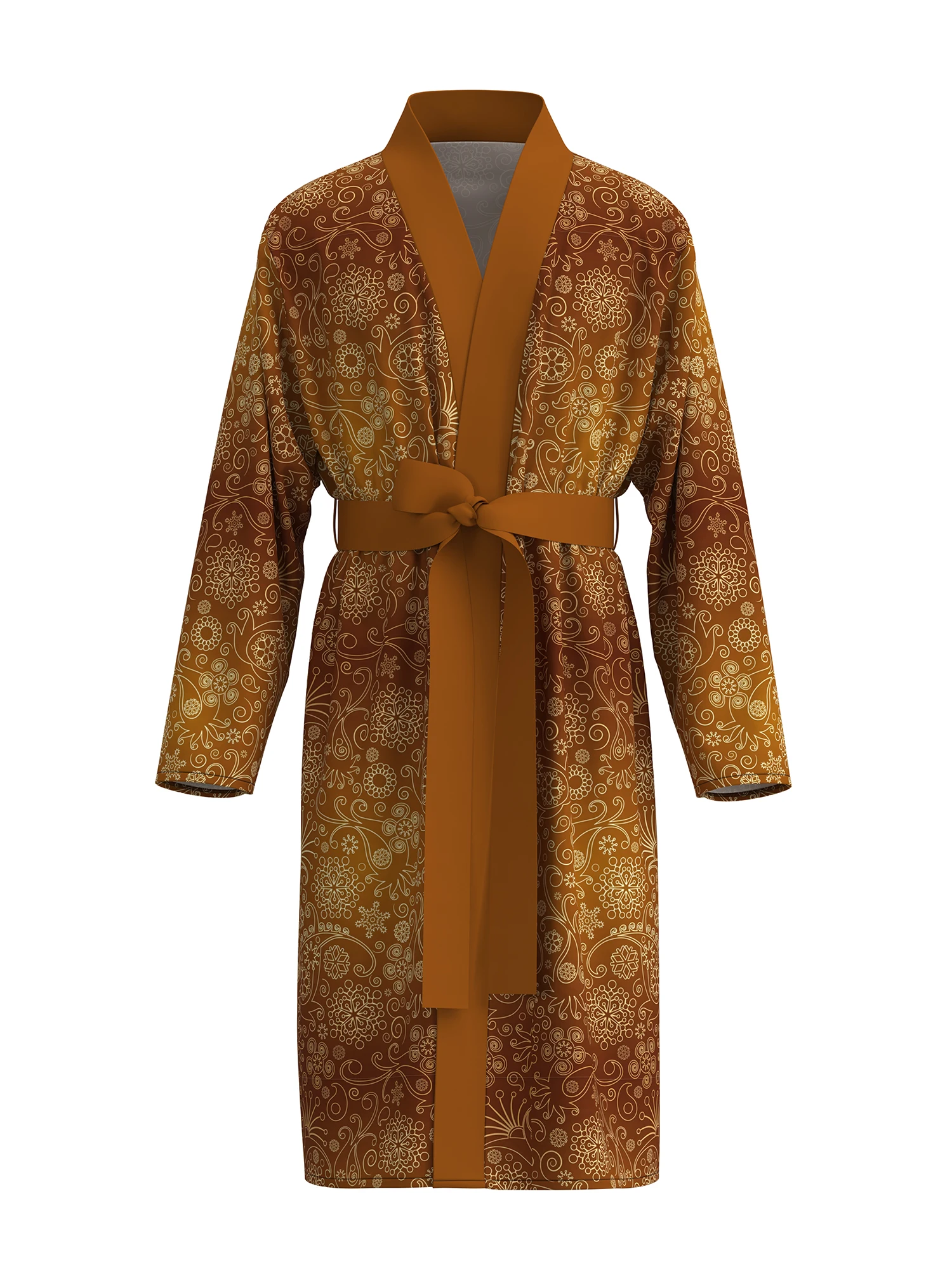 Men's 3D printed bathrobe, retro golden Perris pattern, skin-friendly, quick-drying, spring and autumn thin style with belt
Men's 3D printed bathrobe, retro golden Perris pattern, skin-friendly, quick-drying, spring and autumn thin style with belt