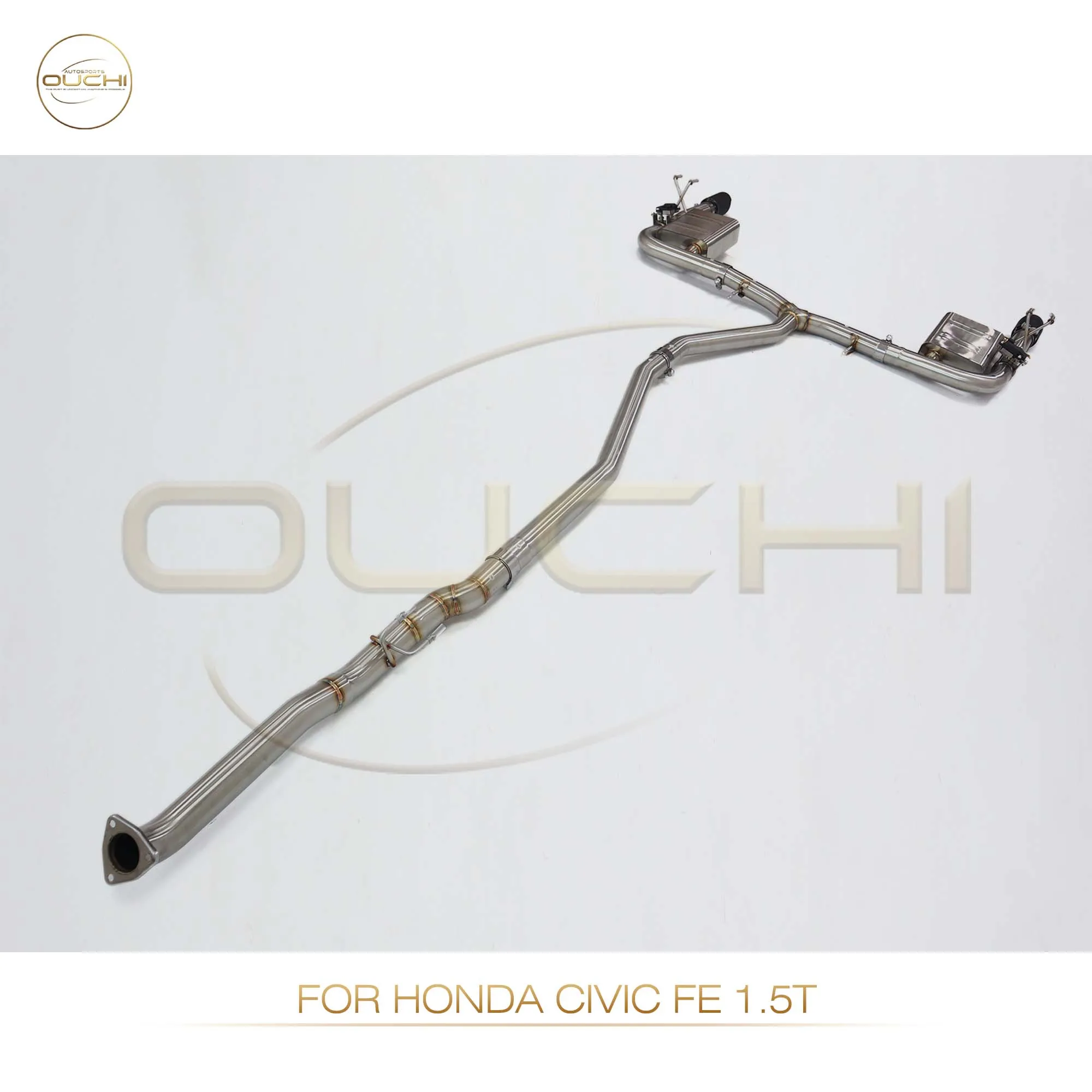 Высокопроизводительная выхлопная система Catback для Honda Civic FE 1.5T 2022-2025 из нержавеющей стали с двойным глушителем, глубоким звуком
Высокопроизводительная выхлопная система Catback для Honda Civic FE 1.5T 2022-2025 из нержавеющей стали с двойным глушителем, глубоким звуком