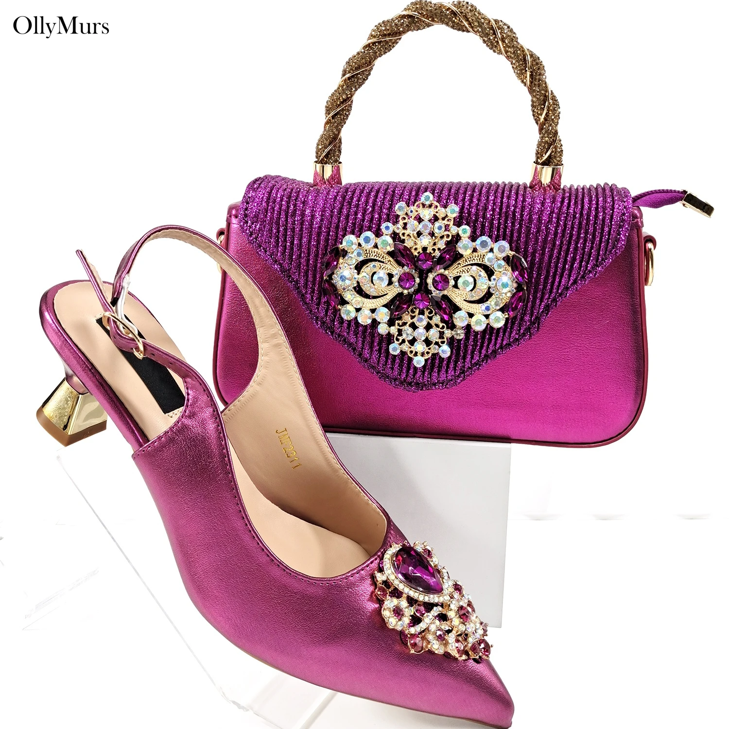 Новое поступление, итальянские модные туфли-лодочки, комплект обуви и сумки высокого качества, женская обувь и сумка со стразами, комплект для вечеринки, размер 38-43
Новое поступление, итальянские модные туфли-лодочки, комплект обуви и сумки высокого качества, женская обувь и сумка со стразами, комплект для вечеринки, размер 38-43