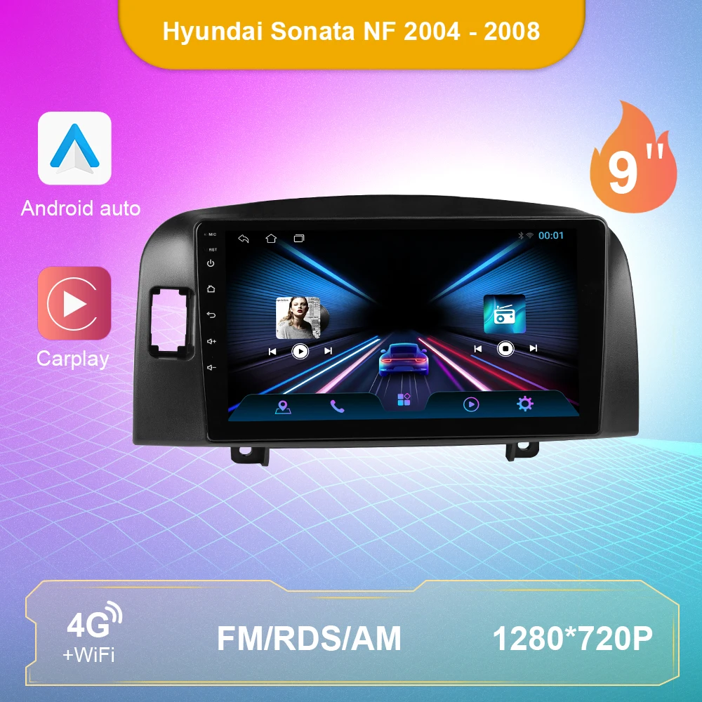 Android 10.0 Carplay Car Radio For Hyundai Sonata NF 2004 - 2008 Stereo Navigation Autoradio 4G WIFI Carplay 2Din DSP Multimedia
Android 10.0 Carplay Car Radio For Hyundai Sonata NF 2004 - 2008 Stereo Navigation Autoradio 4G WIFI Carplay 2Din DSP Multimedia
