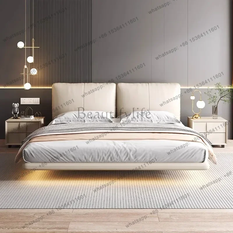 Bedroom Furniture Luxury Floating Double Bed Frames With Led Base Lit Luxe King Size Double Bed
Bedroom Furniture Luxury Floating Double Bed Frames With Led Base Lit Luxe King Size Double Bed