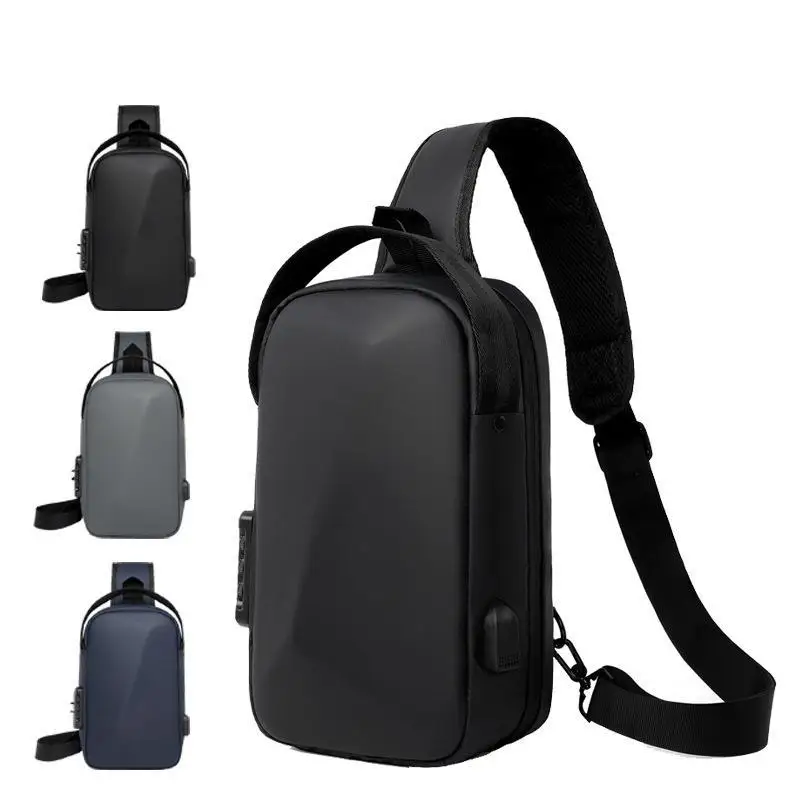 Fashion Men's Backpack High-end Waterproof Crossbody Bag Travel Hard Shell Chest Bag Commuter Leisure Riding Shoulder Bag
Fashion Men's Backpack High-end Waterproof Crossbody Bag Travel Hard Shell Chest Bag Commuter Leisure Riding Shoulder Bag